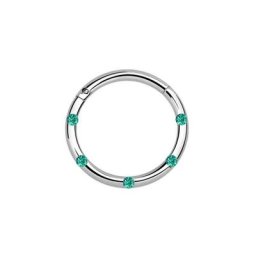 Adelia´s Nasenpiercing Piercing Nasenpiercing, Verschluss Clicker und kleinen Steinen