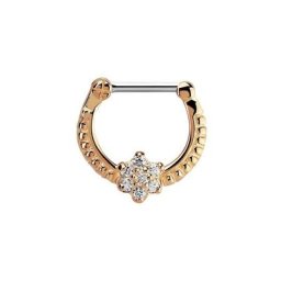 Adelia´s Nasenpiercing Piercing Nasenpiercing, mit 316l Stahlstab als Verschluss Clicker