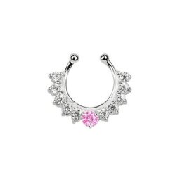 Adelia´s Nasenpiercing Piercing Nasenpiercing, Mit 11 Steinen