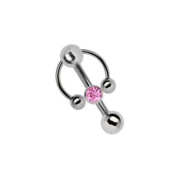Adelia´s Intimpiercing Piercing Intimpiercing , Titan - Klitoris - Banane mit 5 mm Lochkugel