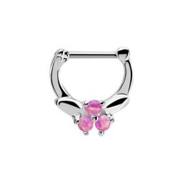 Adelia´s Nasenpiercing Piercing Nasenpiercing, mit 316l Stahlstab als Verschluss Clicker