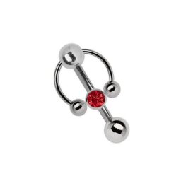 Adelia´s Intimpiercing Piercing Intimpiercing , Titan - Klitoris - Banane mit 5 mm Lochkugel