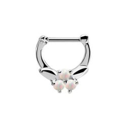 Adelia´s Nasenpiercing Piercing Nasenpiercing, mit 316l Stahlstab als Verschluss Clicker