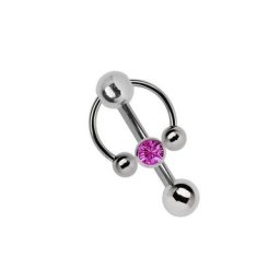 Adelia´s Intimpiercing Piercing Intimpiercing , Titan - Klitoris - Banane mit 5 mm Lochkugel