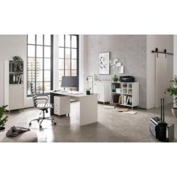Schildmeyer Büro-Set Serie 500, bestehend aus 1 Regal, 1 Schrank, 1 Regalkreuz