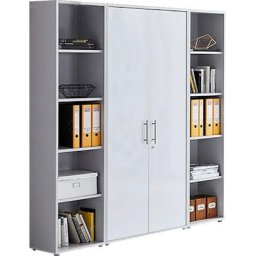 BMG Möbel Büro-Set TABOR 3 hoch, (Set, 3-St)