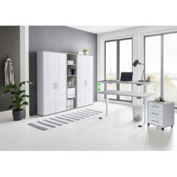 BMG Möbel Büromöbel-Set Tabor, (Set, 5-St), mit elektrisch höhenverstellbarem Schreibtisch