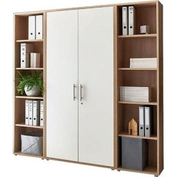 BMG Möbel Büro-Set TABOR 3 hoch, (Set, 3-St)
