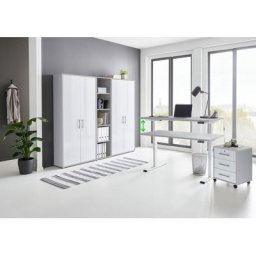 BMG Möbel Büromöbel-Set Tabor, (Set, 5-St), mit elektrisch höhenverstellbarem Schreibtisch