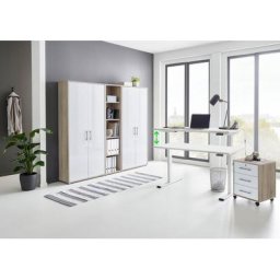 BMG Möbel Büromöbel-Set Tabor, (Set, 5-St), mit elektrisch höhenverstellbarem Schreibtisch