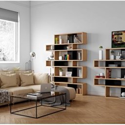 TemaHome Regal London, in vielen Farbvarianten und Höhen, mit dekorativer Rahmenoptik