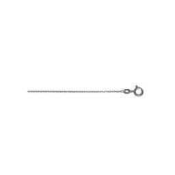 ONE ELEMENT Goldkette Halskette aus 585 Weißgold Ø 1,30 mm, Damen Gold Schmuck Rundankerkette