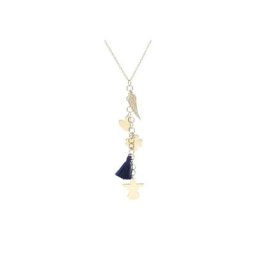 Luigi Merano Collier mit Behang, Gold 375