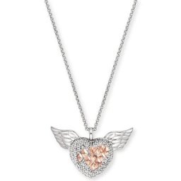 Engelsrufer Kette mit Anhänger Heartangel, ERN-HEARTANGEL-BIR (1-tlg), mit Zirkonia (synth)