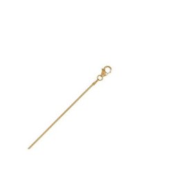ONE ELEMENT Goldkette Halskette aus 585 Gelbgold Ø 1,00 mm, Damen Gold Schmuck Tonda rund Reif