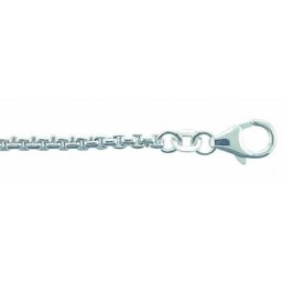 Adelia´s Silberkette 925 Silber 90 cm Ø 2,7 mm, Silberschmuck für Damen