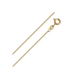 ONE ELEMENT Goldkette Halskette aus 333 Gelbgold Ø 1,10 mm, Damen Gold Schmuck Rundankerkette