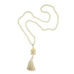 COLLEZIONE ALESSANDRO Lange Kette Nepal, mit echten Glasperlen