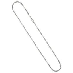 JOBO Silberkette, Erbskette 925 Silber 50 cm 2,5 mm