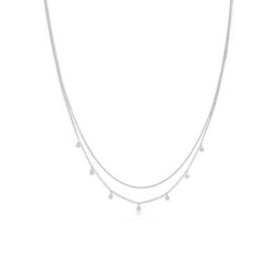 Elli Gliederkette Layer Basic Mini Disc Plättchen 925 Silber