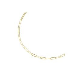 Smart Jewel Collier ovale Glieder als Mittelteil, Silber 925