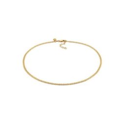 Elli Premium Kette ohne Anhänger Choker Stäbchen-Panzerkette Basic 925 Silber