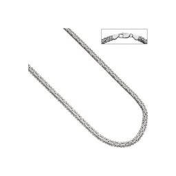 JOBO Silberkette, Königskette oval 925 Silber 45 cm