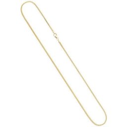 JOBO Goldkette, Bingokette 585 Gold 42 cm 1,2 mm
