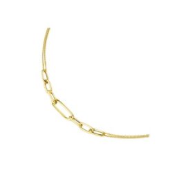 Smart Jewel Collier Mittelteil ovale Glieder, Panzerkette, Silber 925