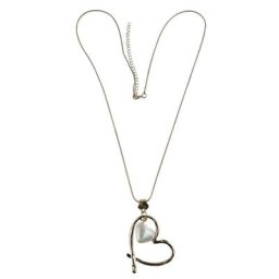 COLLEZIONE ALESSANDRO Lange Kette Marseille, mit schimmerndem Herz