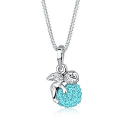 Elli Collierkettchen Talisman Engel Kristalle 925 Silber