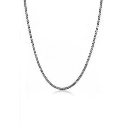 Kuzzoi Silberkette Herren Panzerkette Basic Mann 925 Silber