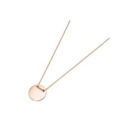 Smart Jewel Collier Plättchen, Silber 925