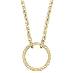 Fossil Charm-Kette CORRA, JF04163710, mit Glassteinen