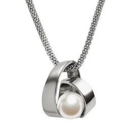 Skagen Kette mit Anhänger Agnethe, SKJ0749040, mit Perle (synth)