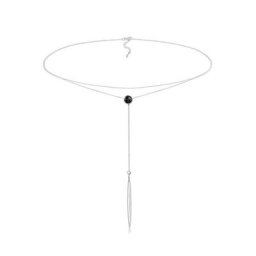 Elli Collierkettchen Choker Y-Layer Kristalle 925 Silber