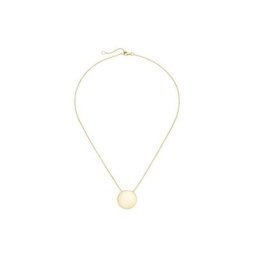 Luigi Merano Goldkette mit rundem Anhänger, Gold 375