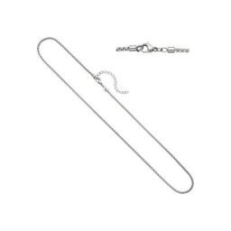 JOBO Edelstahlkette, rund Venezianerkette Edelstahl 80 cm 1,8 mm