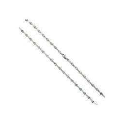 Vivance Collierkettchen 925-/ Silber rhodiniert ovale Plättchen