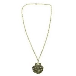 COLLEZIONE ALESSANDRO Lange Kette Muschel, mit Metallmuschel