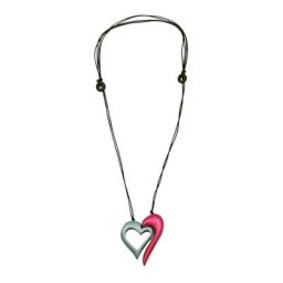 COLLEZIONE ALESSANDRO Lange Kette Heart2Heart, filigran gearbeitet