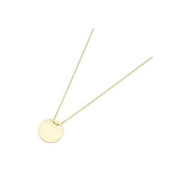 Luigi Merano Goldkette kleines Plättchen, Gold 585