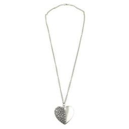 COLLEZIONE ALESSANDRO Lange Kette Heart, mit kleinen Blümchen
