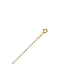 ONE ELEMENT Goldkette Halskette aus 585 Gelbgold Ø 1,20 mm, Damen Gold Schmuck Rundankerkette