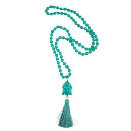 COLLEZIONE ALESSANDRO Lange Kette Nepal, mit echten Glasperlen