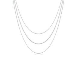 Elli Gliederkette Basic Layer Lagen Look Trend Blogger 925 Silber