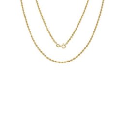 Firetti Goldkette Kordelkettengliederung, ca. 2,1 breit