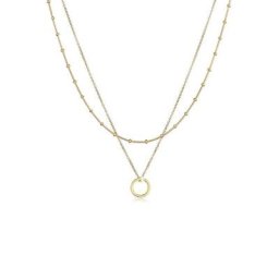 Elli Gliederkette Layer Kugelkette Kreis Rund 925 Silber