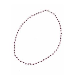 Firetti Collier, Made in Germany - mit Rubin, Labradorit oder Pyrit