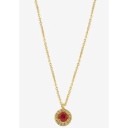 Stardiamant Kette mit Anhänger D3275G, D3276G, D3277G, mit Rubin, Saphir oder Smaragd und Brillanten